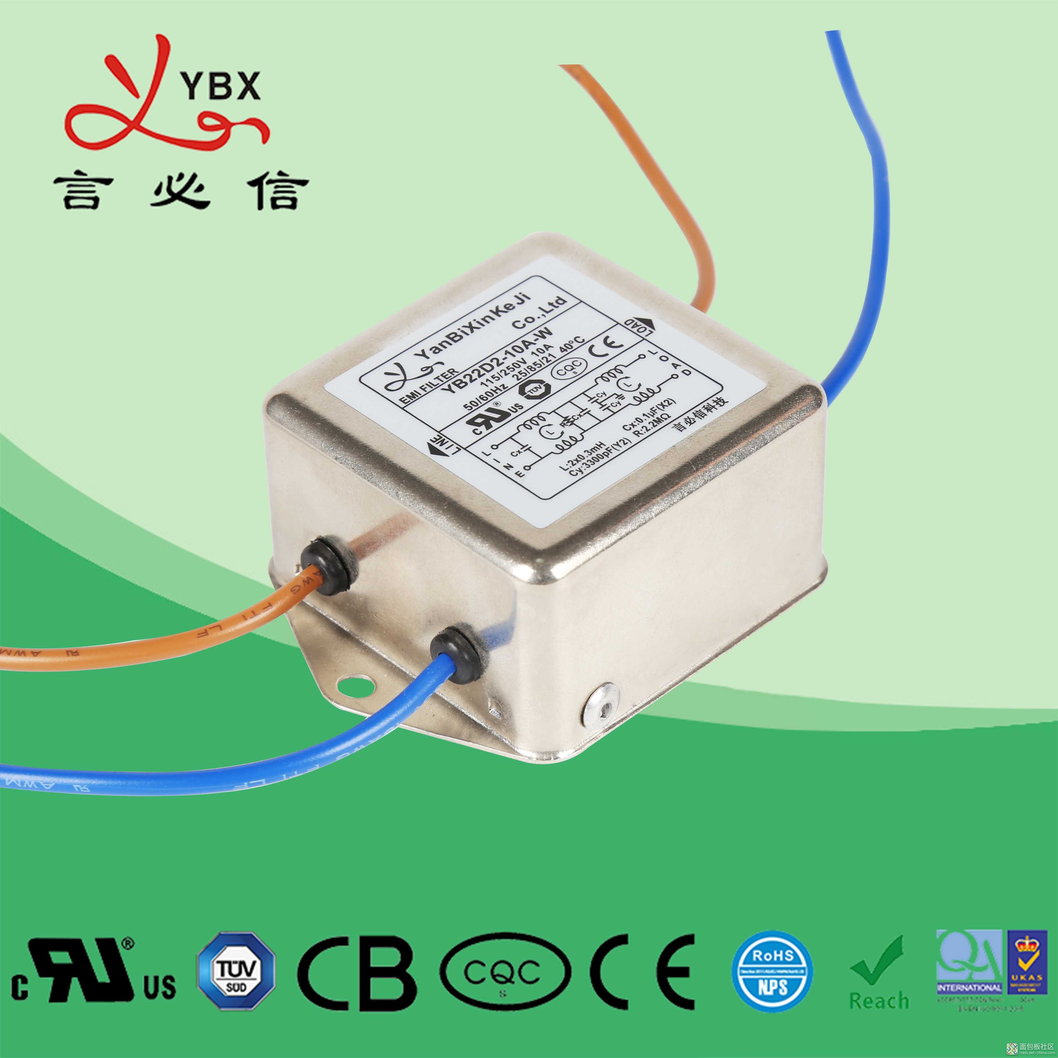电源滤波器在电动汽车中的关键作用