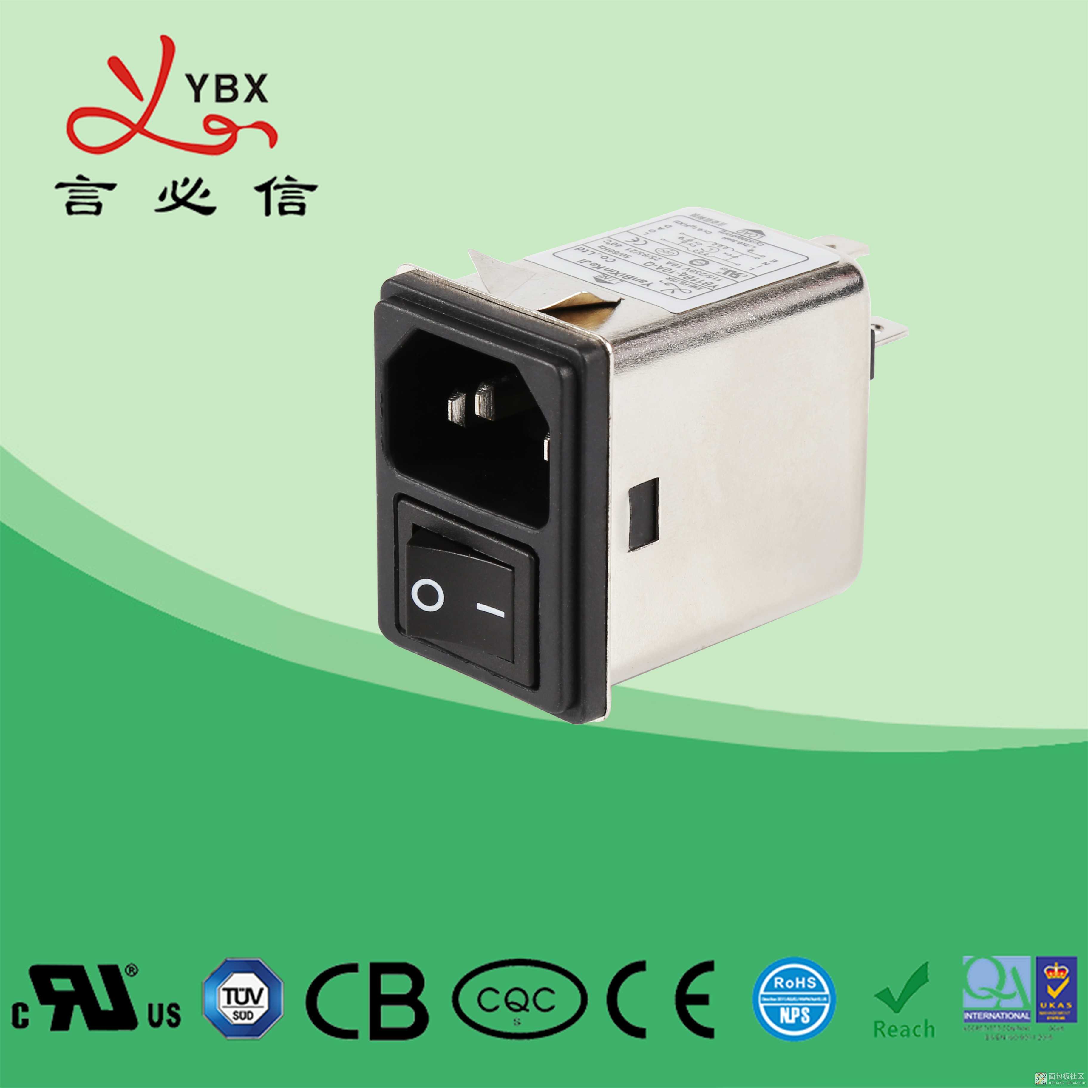 言必信_内置式和插座式电源滤波器的区别
