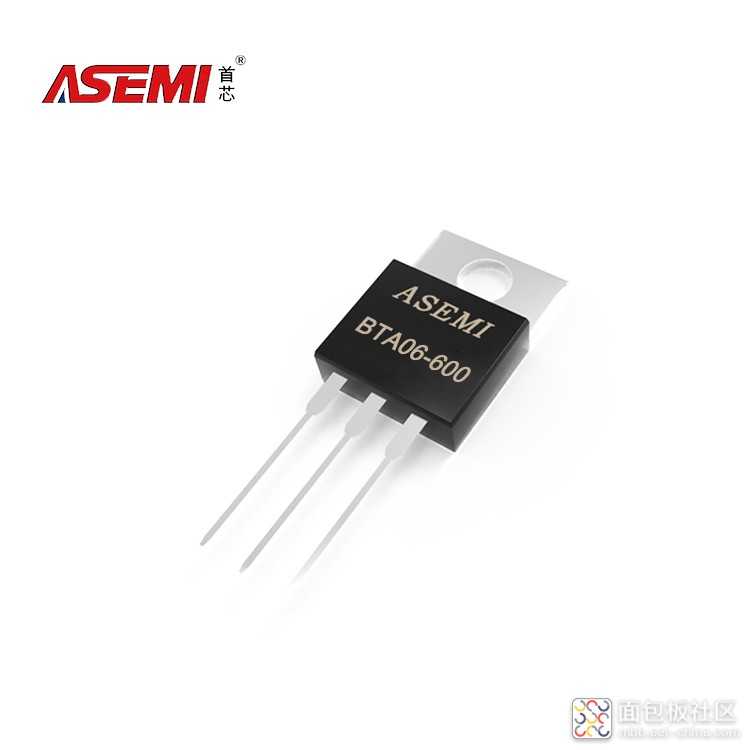 BTA06-600-ASEMI工业自动化专用BTA06-600