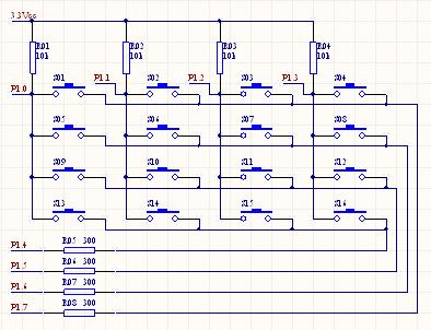说明: 键盘电路