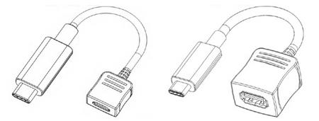 圖一 - 左邊為type c至usb 2.0 micro b轉接頭；右邊為type c至usb 3.1 standard a轉接頭.jpg