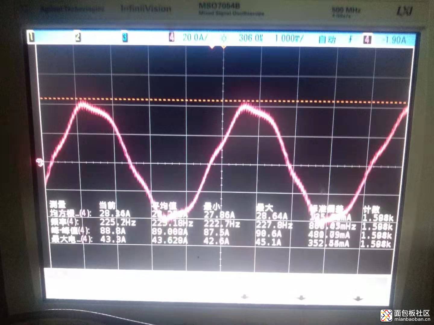 压机正弦波电流波形2.jpg