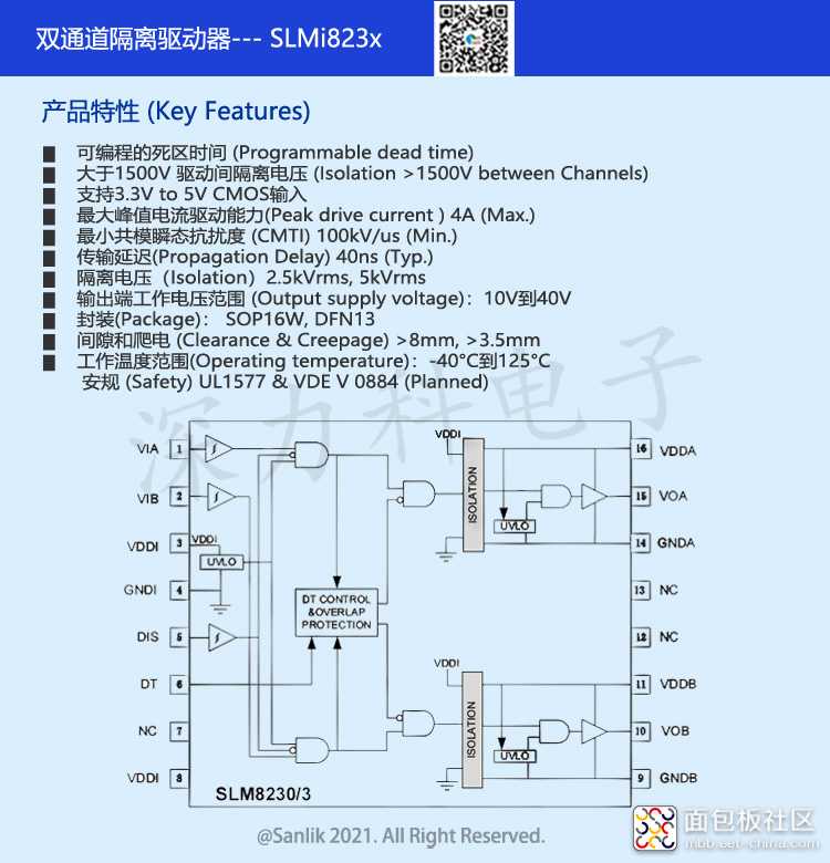 双通道隔离驱动器--- SLM823x特性.jpg