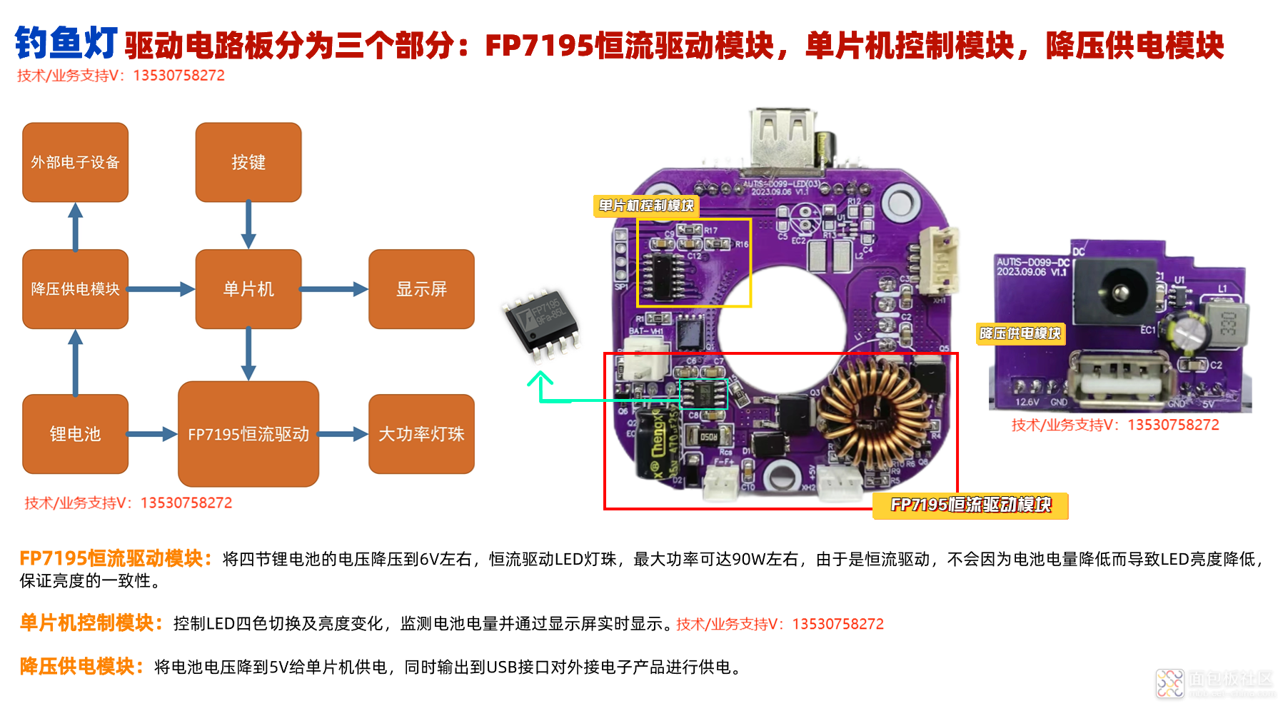 钓鱼灯驱动电路板详解图(1).png