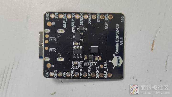 【Beetle ESP32 C6迷你开发板】介绍、环境搭建、工程测试_评测-面包板社区